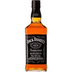 Jack Daniels Tennessey Whiskey 40% 70cl