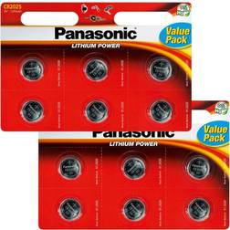 Panasonic CR2025 12-pack