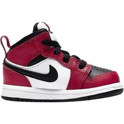 Nike Air Jordan 1 Mid TD - Black/Red/White