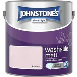 Johnstones Washable Wall Paint, Ceiling Paint Rosebud 1.25L