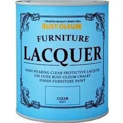 Rust-Oleum Furniture Lacquer Paint Clear 0.75L