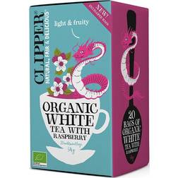 Clipper Organic White Tea Raspberry 20pcs
