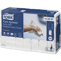 Tork Xpress Extra Soft Multifold H2 2-Ply Hand Towel 2100-pack (100297)