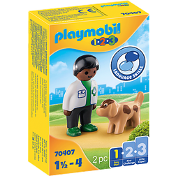 Playmobil Vet with Dog 70407