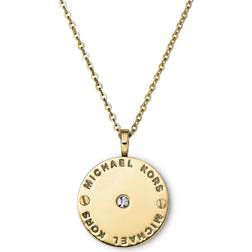 Michael Kors Heritage Necklace - Gold/Transparent
