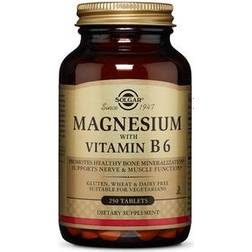 Solgar Magnesium with Vitamin B6 250 pcs