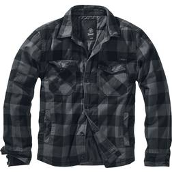 Brandit Lumber Jacket - Black/Gray