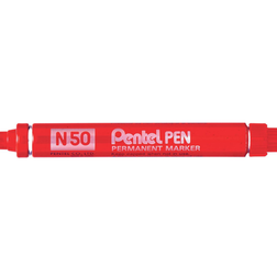 Pentel N50 Permanent Marker Red