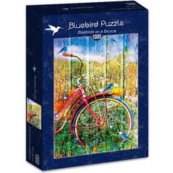 Bluebird Bluebirds on a Bicycle 1000 Pieces