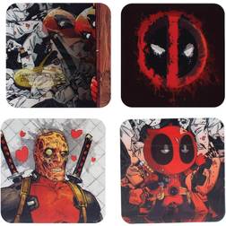Paladone Deadpool Lenticular Coaster 4pcs