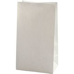Creotime Party Bags White 100-pack