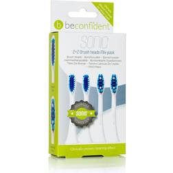 BeconfiDent Sonic Mix-Pack Brush Heads 4-pack