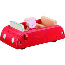Peppa Pig Wooden Red Car