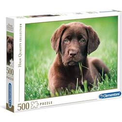 Clementoni High Quality Collection Chocolate Puppy 500 Pieces