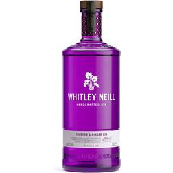 Whitley Neill Rhubarb and Ginger Gin 43% 175cl