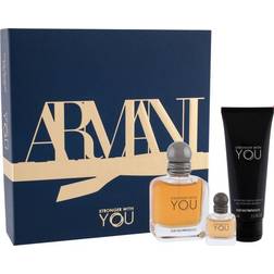 Emporio Armani Stronger With You Pour Homme Gift Set EdT 50ml + EdT 7ml + Shower Gel 75ml