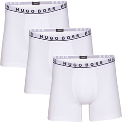 HUGO BOSS Stretch Cotton Boxer 3-pack - White