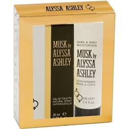Alyssa Ashley Musk Gift Box EdT 25ml + Hand & Body Lotion 100ml
