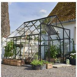 Halls Greenhouses Qube+ 88 6.6m² 3mm Aluminum Hardened Glass