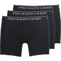 Polo Ralph Lauren Cotton Boxer Brief 3-pack - Polo Blk/Polo Blk/Pol