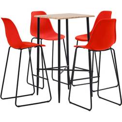 vidaXL 3050034 Outdoor Bar Set, 1 Table incl. 4 Chairs