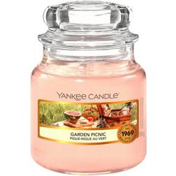 Yankee Candle Garden Picnic Small Candlestick, Candle & Home Fragrance