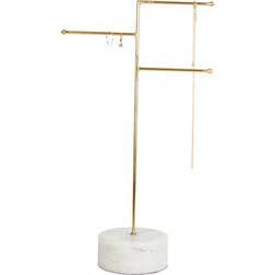 Sass & Belle Jewellery Stand - Brass/Marble