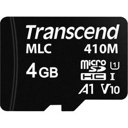 Transcend 410M MLC microSDHC Class 10 4GB