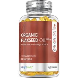 WeightWorld Flaxseed Oil Softgels 90 pcs