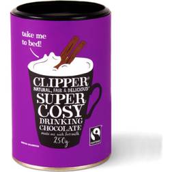 Clipper Fairtrade Super Cosy Drinking Chocolate 250g