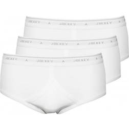 Jockey Classic Y-Front Brief 3-Pack - White