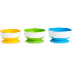 Munchkin Stay Put Suction Bowls 3-pack