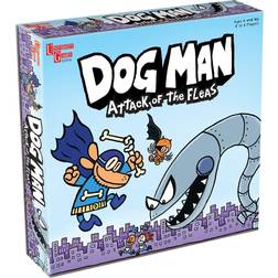 University Games Dog Man Board Game Attack of The Fleas