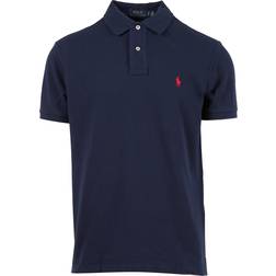 Polo Ralph Lauren Slim Fit Mesh T-Shirt - Navy/Red