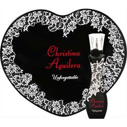 Christina Aguilera Unforgettable Gift Set EdP 30ml + Tin Heart Box
