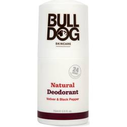 Bulldog Black Pepper & Vetiver Natural Deo Roll-on 75ml