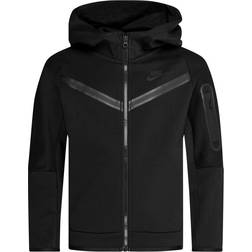 Nike Boy's Sportswear Tech Fleece - Black/Black (CU9223-010)