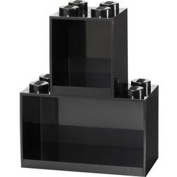 Room Copenhagen Lego Brick Shelf Set 2pcs