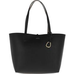 Lauren Ralph Lauren Reversible Tote Bag - Black/Taupe