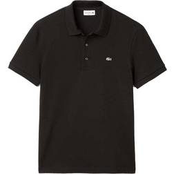 Lacoste Petit Piqué Slim Fit Stretch Polo Shirt - Black