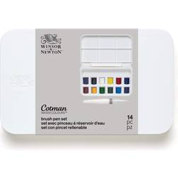 Winsor & Newton Cotman Water Colours Brush Pen Set 14-pack