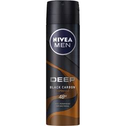 Nivea Men Deep Black Carbon Espresso 48h Deo Spray 150ml