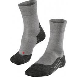 Falke RU4 Wool Medium Thickness Padding Running Socks Men - Light Grey Mel.
