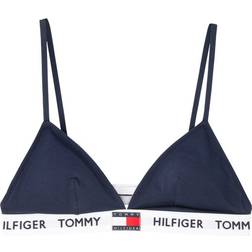 Tommy Hilfiger Organic Cotton Padded Triangle Bra - Navy Blazer