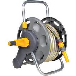 Hozelock Assembled 2-in-1 Hose Reel with Hose 50m