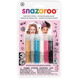 Snazaroo Fantasy Face Paint Sticks Set of 6