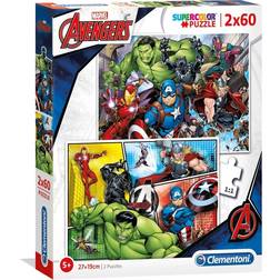 Clementoni Supercolor The Avengers 2x60 Pieces