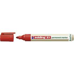 Edding 21 Ecoline Permanent Marker Red 1.5-3mm