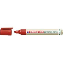 Edding 22 Ecoline Permanent Marker Red 1-5mm