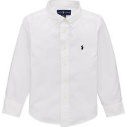 Ralph Lauren Boys Custom Fit Oxford Shirt - White
